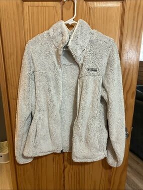 Columbia Cozy Cream Sherpa Full-Zip Jacket